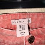 Sincerely Jules Pink Jean Shorts Size 30 Photo 4