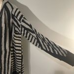 Ashley Stewart  black grey striped Cardigan sweater size 22/24 EUC Photo 2