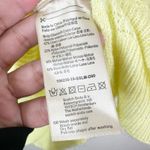 Scotch & Soda Sweater Womens M Linen Mohair Wool Colorblock Sleeves in Citrus Photo 11