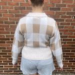Poof! POOF PLAID ACRYLIC SWEATER Photo 10