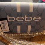 Bebe NWT Blue and White Crossbody Bag Photo 1