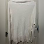 Talbots  nwt cream size large cow neck sweater Photo 2