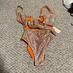 Hutch NWT  Shimmer Wrap One-Piece Swimsuit - Size Small Photo 4