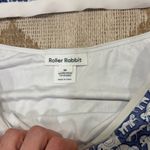 Roller Rabbit  bikini set high waisted bottoms triangle tie top elephants print Photo 3