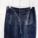 Chico's Vintage  Southwestern Black Suede Pants Photo 7