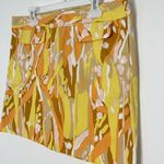 J.Crew  Limoncello mini skirt yellow orange size 2 NWOT Photo 3