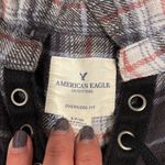 American Eagle  Plaid Flannel Shirt Size Small‎ Photo 2