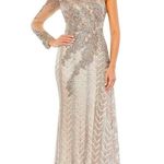 Mac Duggal - Embellished One Shoulder A Line Gown Size 10 Photo 0