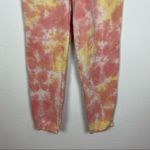 Carbon 38 Tie Dye Jogger in Peach Yellow Photo 2