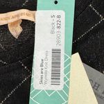 Skies Are Blue  Black & Gold Diamond Pattern Shift Dress – NWT Photo 3