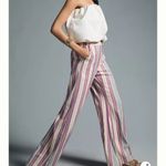Anthropologie  Low-Rise Flare Pants striped size 12 tall Photo 2