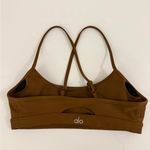 Alo Yoga Airlift Intrigue Sport Bra Brown Size S Photo 4