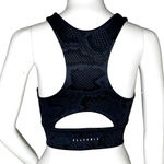 All Fenix Sports Bra Womens Small Black‎ Blue Snake Print Gym Workout Athleisure Black Photo 3