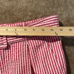 A New Day  Short Womens Sz Small High Rise Striped Hot Pink Belted Preppy Barbie Photo 5