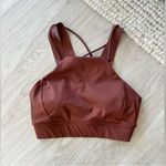 Lululemon Size 2 W2CNUS Strong at Heart Bra Medium Support Ancient Copper Photo 5