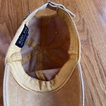 Gigi Pip Hat Cap Adult Tan Beige Adjustable Leather Strap Lined Casual‎ Corduroy Photo 11