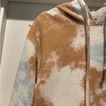 Socialite  Tie dye Sweatshirt Hoodie, Longsleeve White, pink, blue Size L Comfy Photo 4