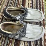 Hey Dude Gray and Black Casual Slip-On Loafers Photo 0