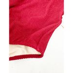 Kona Sol  Swimsuit Size S NEW Textured Open Back Medium Coverage One Piece Photo 3