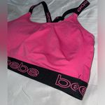 Bebe Nwot  Sport Pink Sports Bra Size 2X removable pads bralette top intimate Photo 2