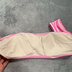 Aerie swim top pink white striped medium Photo 5