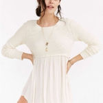 Kimchi Blue Urban Outfitters  Chiffon Babydoll Flowy Sweater Photo 0