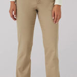 Lee  Wrinkle Free Relaxed Fit Pant Flax 14S NWT Photo 0