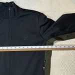 Ralph Lauren Lauren Ralph Active Track Jacket Full Zip Olive Green Athletic Black‎ Womens L Photo 6
