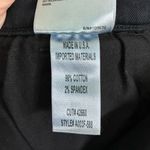 AGOLDE  jeans Black Skinny Distressed Denim Ragged Ankle Torn Knee Size 31 Grunge Photo 5