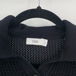 Closed Women's Black Short Sleeve Mesh Knit Collared Placket Polo Shirt Size‎ 24 Size 2 Photo 5