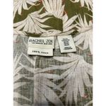 Rachel Zoe Womens Size XSmall Sleeveless Mini Dress 100% Linen Floral Tropical Photo 4