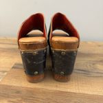 Bed Stu  Deva Mule Clogs Platform Sandal Black Lux Distressed Leather Women’s Photo 5