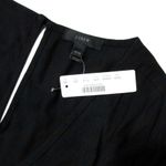 J.Crew NWT Relaxed Jumpsuit in Black Tencel Linen V-neck Jumper XXXS 3XS Photo 2