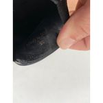 Burberry  Yellow Croc Textured Leather Slip-On Flat Sneakers Size 35 Photo 5