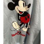 Classic Mickey”DisneyLand” Pullover blue Sweatshirt Adult size M Photo 1