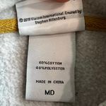 Nickelodeon SpongeBob SquarePants Sweatshirt Hoodie FUN Gray/Yellow Size M Photo 4