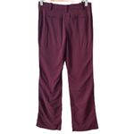 Rebecca Taylor Refined Suiting Boot Pant in Oxblood Sz 26/4 Photo 3