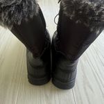 Dream Paris Dream Pairs Women’s Snow Boots Black Waterproof Fur Winter Size 6 Photo 5