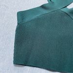 Babaton Aritzia  Sculpt Knit Criss Cross Crop Tank Size S in Monarch Teal Photo 2