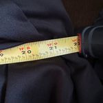 Monteau Black V Neck A Line Dress Pull Over Sleeveless Scalloped Straps Sz 3X Photo 14