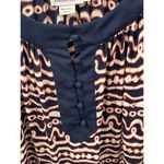 Vineyard Vines Top Women’s Size Small Silk Shirt Fish Print Blouse Photo 4