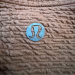Lululemon Textured Cropped Pullover crew sweatshirt women's 12 Terra Cotta boxy Photo 9