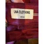 LNA‎ Clothing Pants Women Medium Red Silky Cargo Pants Wide Leg Luxury Retro Photo 11