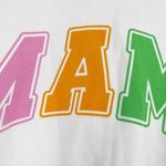 Show Me Your Mumu  Stanley Oversized Crewneck Sweatshirt Rainbow MAMA Size Small Photo 6