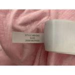 J.Crew Long Sleeve V-Neck Slub Oversized Popover Hi Low Tunic Dress S Pink #3710 Photo 9