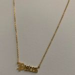 Pisces Necklace... Gold Photo 1