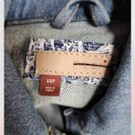 Anthropologie  Pilcro Comeback Boyfriend Denim Jacket Size XS. B22 Photo 5