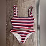Solid & Striped 
The‎ Elle Bikini Top and bottom size large Photo 2