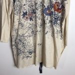 Kyla seo comfort lightweight embroidered cotton open duster cardigan oversized S Photo 7