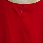 Faded Glory  Blouse Brilliant Red L Photo 7